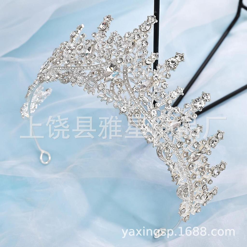 Neue Strass Stirnband Kopfschmuck Elegante Hochzeit Kleid Ornament Zubehör Temperament Wilde Krone Hochzeit Braut Krone
