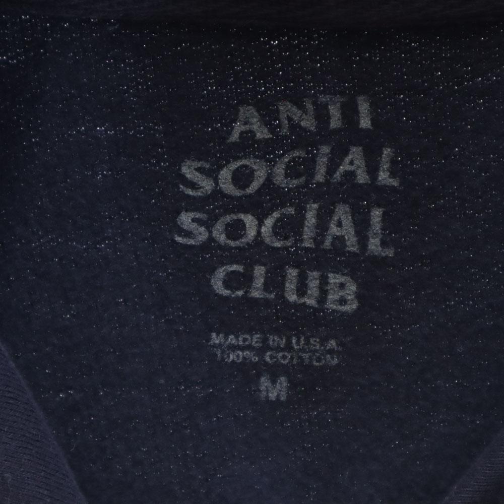 ANTI SOCIAL SOCIAL CLUB Made in USA Back print Long sleeve Sweatshirts Men's Used