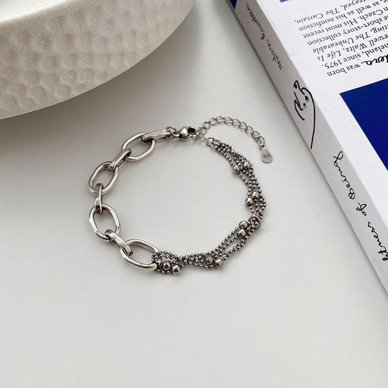 Retro-Style Korean-Japanese Multi-Layer Bracelet: Simple, Personalized Women’s Fashion Wristband