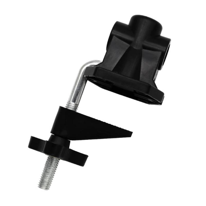 5Pcs Replacement Desk Clamp Desktop Lamp Clamp Metal Mounting Table Clamp Non-Slip C Clamp for Desk Lamp Microphone