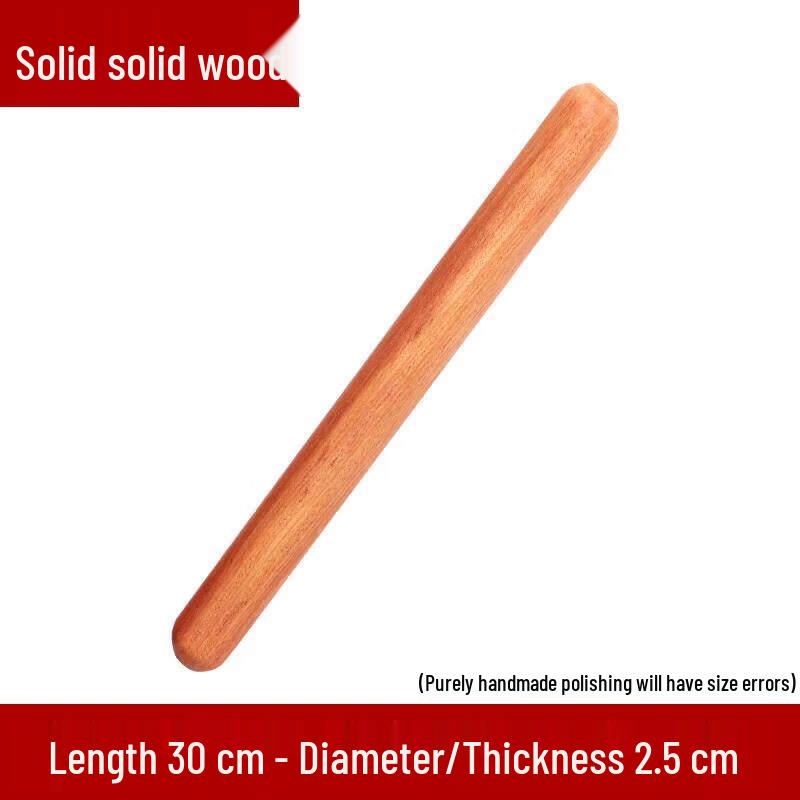 Thickened Solid Wood Rolling Pin