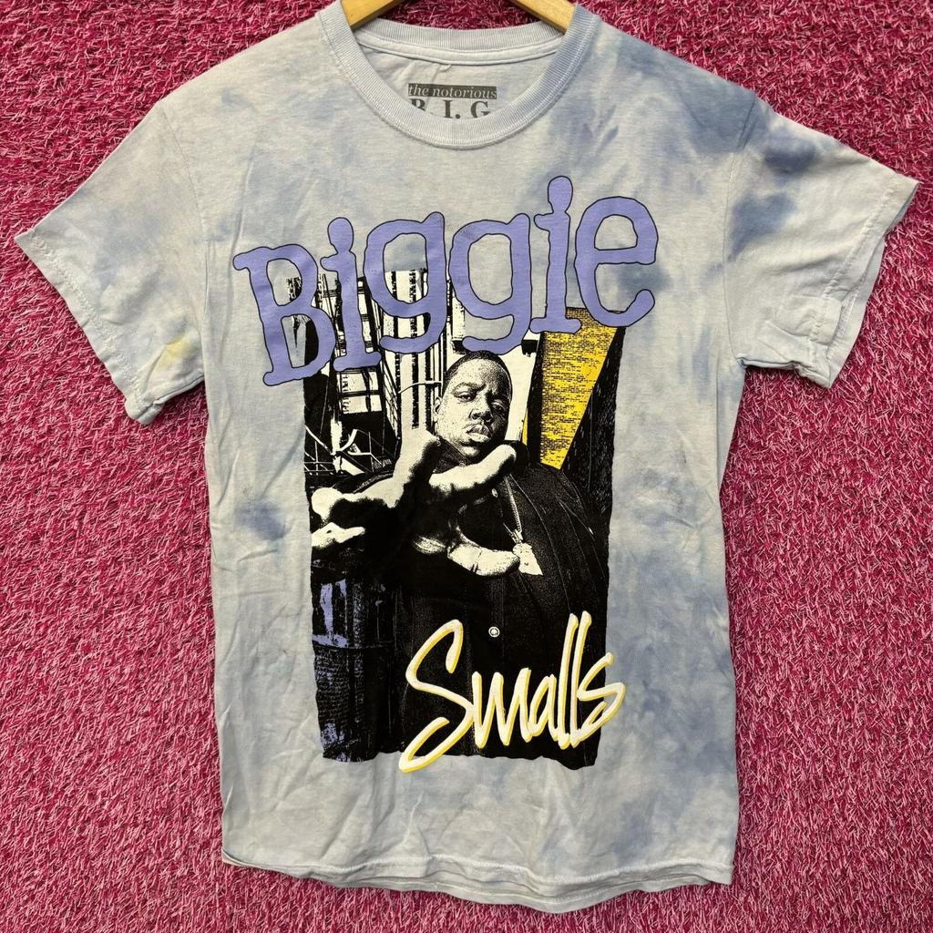 The Notorious B.I.G. Biggie Smalls Born Again Rap Tie Dye Small