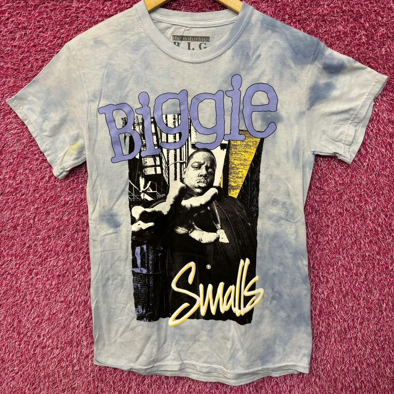 The Notorious B.I.G. Biggie Smalls Born Again Rap Tie Dye small S