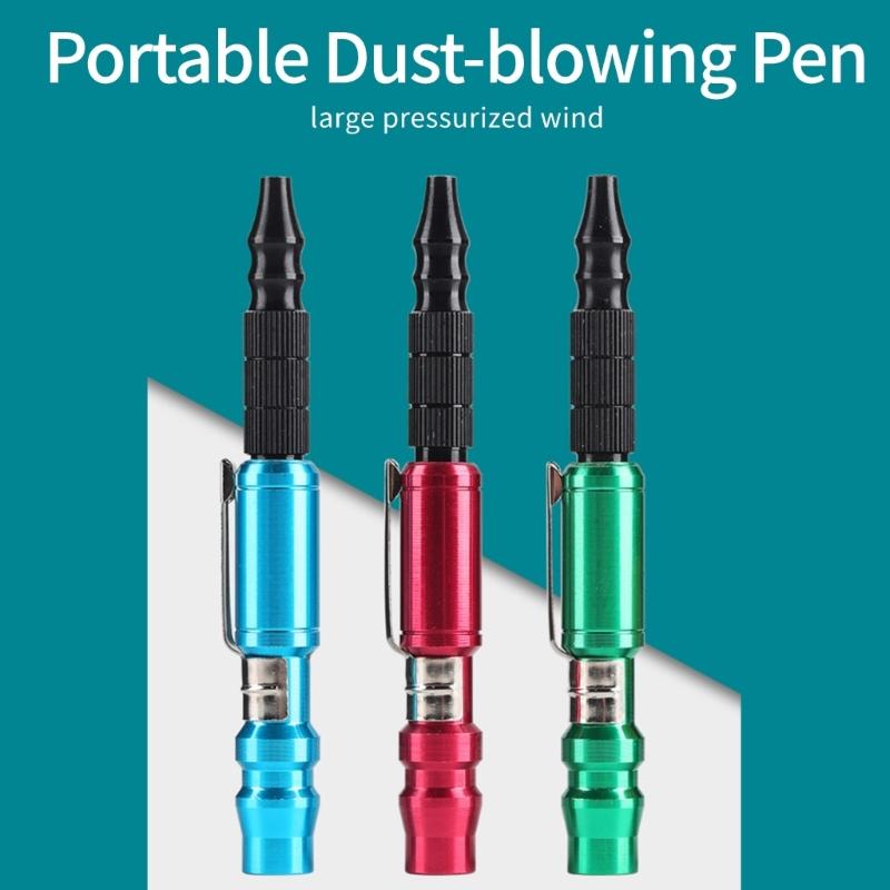 Pistole Soffianti ad Aria Ergonomiche Adatte per la Pulizia dell'Officina Flussi d'Aria Regolabili Ugello Strumento 20g Leggero 3 Opzioni di Colore