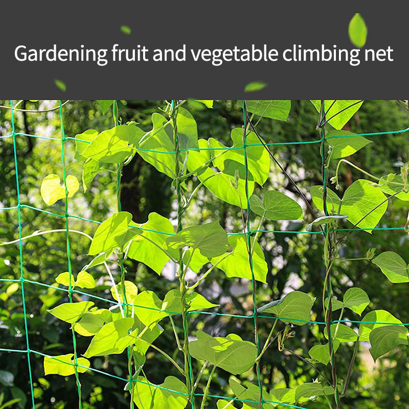Green Trellis Netting for Climbing Plants Heavy Duty Garden Trellis Netting Plant Support Garden Net for Cucumber Fruits Plants