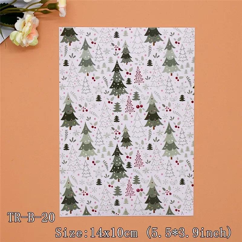 

Рождественская полимерная глина, акварельная переводная бумага для печати, рождественская елка, Санта, лось, снеговик, мягкая керамика, ювелирные изделия, серьги, инструмент для раскрашивания