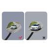 Universal Cycling Mirror Bells Compacts Bicycles Rearviews Safety Device With Bells Ergonomic Bike Handlebars Part