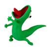 Handcrafted 3D Printed Green Lizards Ornament Funny Reptile Miniature Figurine Gift For Movie Lover And Collectors