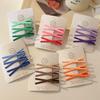2026 New Style Colorful Duckbill Bangs Hair Clip - Women's & Children's Hair Accessory