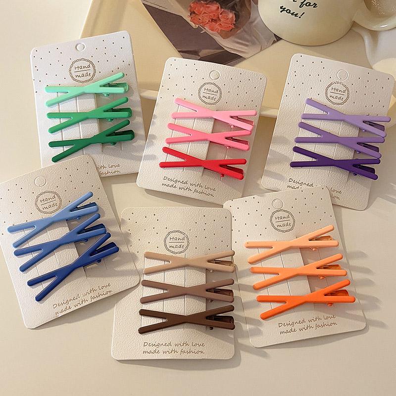 2026 New Style Colorful Duckbill Bangs Hair Clip - Women's & Children's Hair Accessory