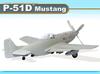 PLATZ DR3201 WWII US Army Mustang Plastic Model 1/32 P-51D
