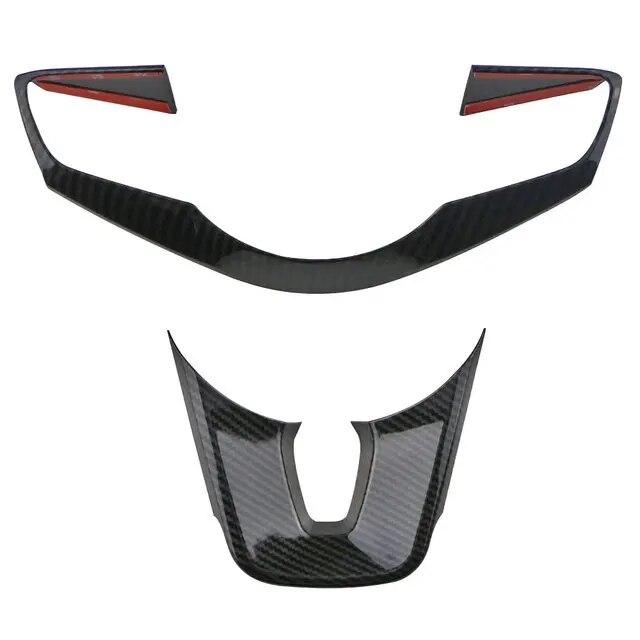 ABS Car Steering Wheel Buttons Protection Cover Trim Sticker Fit for Kia Forte K3    Accessories