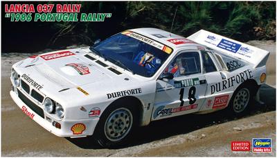 Hasegawa Lancia 037 Rally 1986 Portugal Rally Plastic Model 20584 1/24