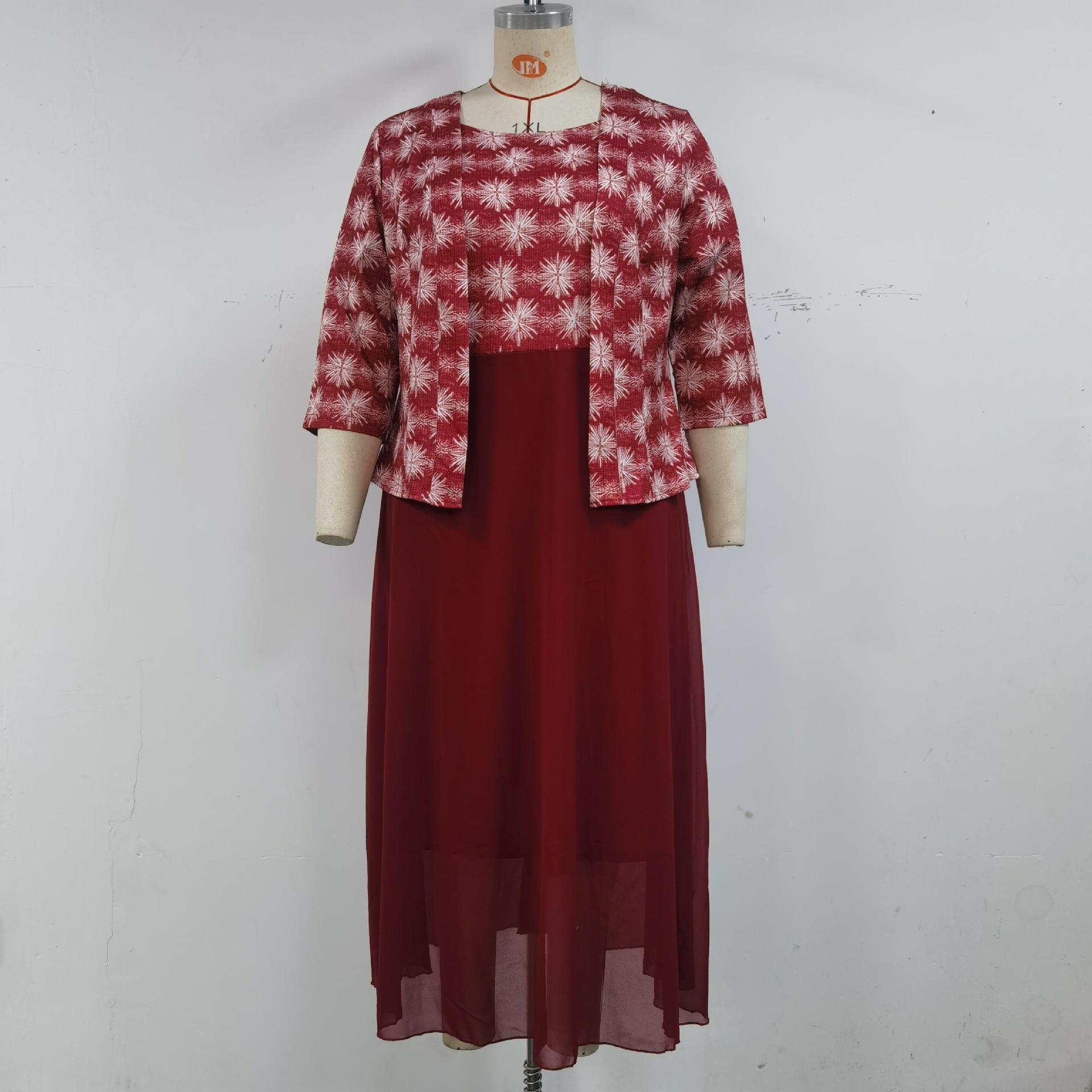 Женская одежда больших размеров – модный костюм-двойка с модным внешним видом 6XL чёрный — фото 12