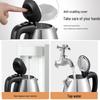 Grelide 1.2L Stainless Steel Electric Kettle CN plug (adapter included)