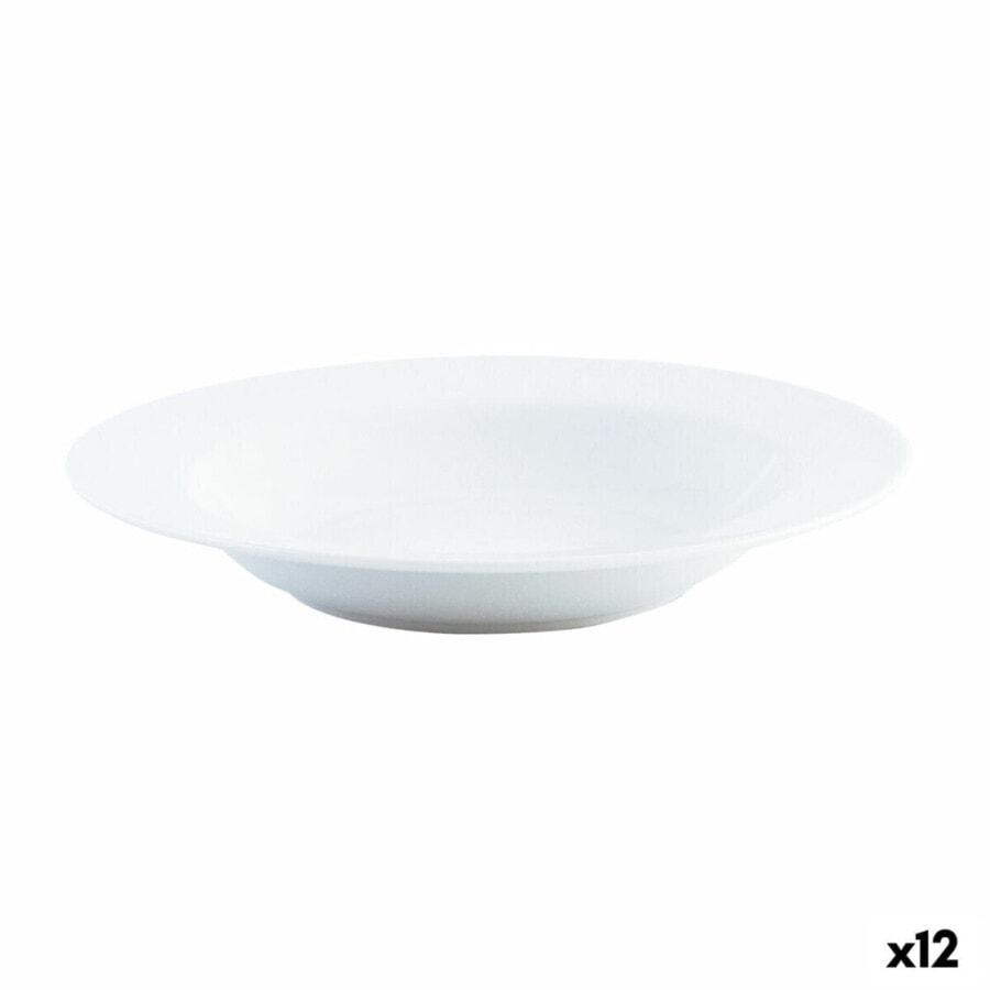 

Глубокое блюдо Quid Basic Белое из керамики 21,5 см (12 штук)