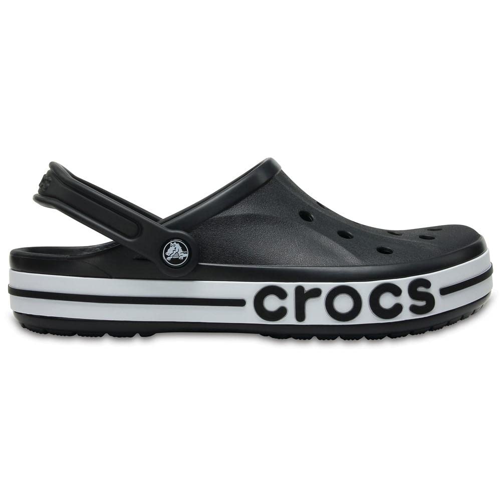 Crocs BAYABAND CLOG SVART/HVIT 27.0CM