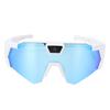 1080P HD Camera Glasses Video Recording Glasses WiFi Polarized Smart Sunglasses for Outdoor Sports Cycling Blue Lenses