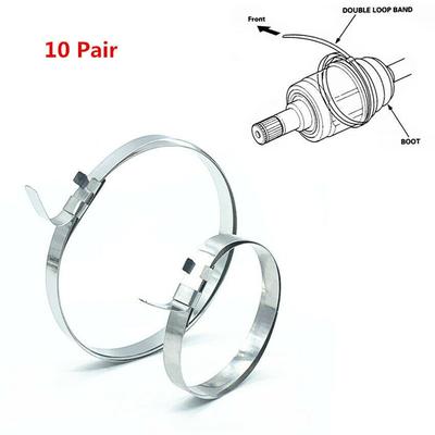 Boot Clamp CV BOOT CLAMPS Joint Axle 10X-Large Bands