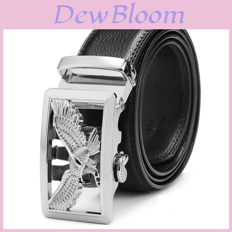 Eagle Automatic Buckle Leather Mens Belt Premium Quality Luxury Belts For Men