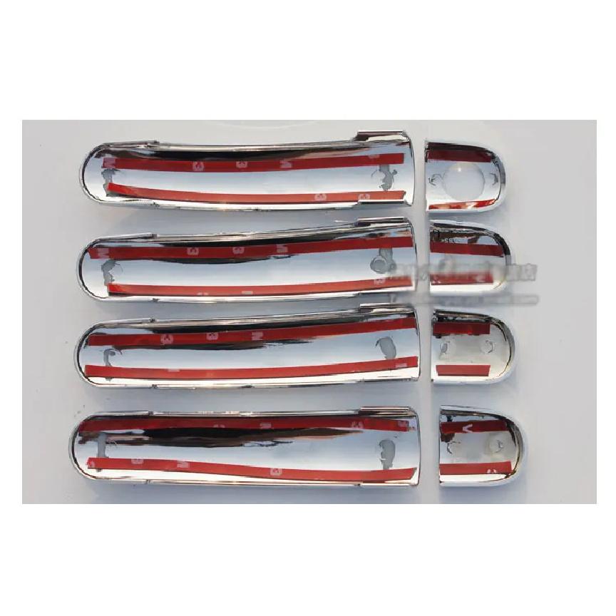For VW Jetta Mk4 A4 Chrome Door Handle Covers Trim Set for Volkswagen 1J 1999-2007 Accessories Stickers Car Styling 2000 2005