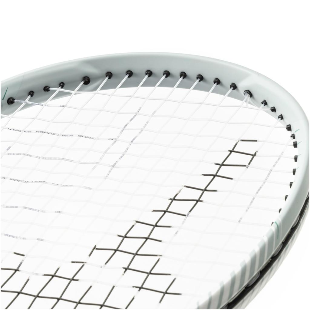 Mizuno Deeforce Tennis Racket 63JTN544 S-10 (Soft Tennis), Unisex, White/Jade Green, 0X,