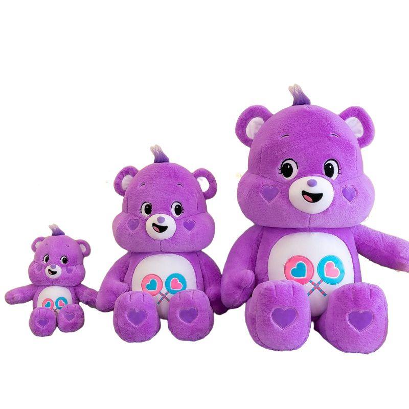 Cartoon Bears Care Plush Toy Cute Rainbow Bear Soft Doll Child Companion Doll