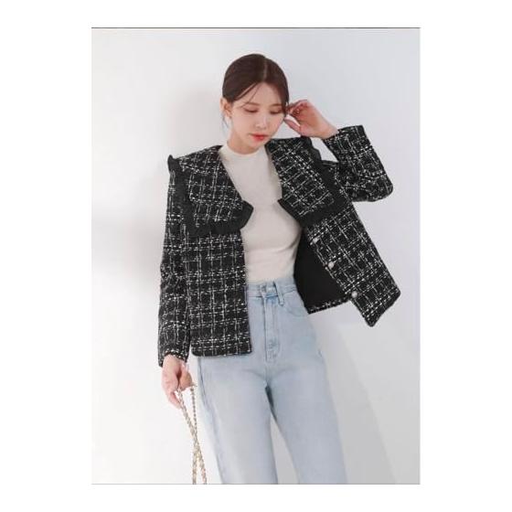 dholic tweed jacket unused