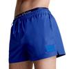 Calvin Klein Mens Double Waist Detail Swim Shorts