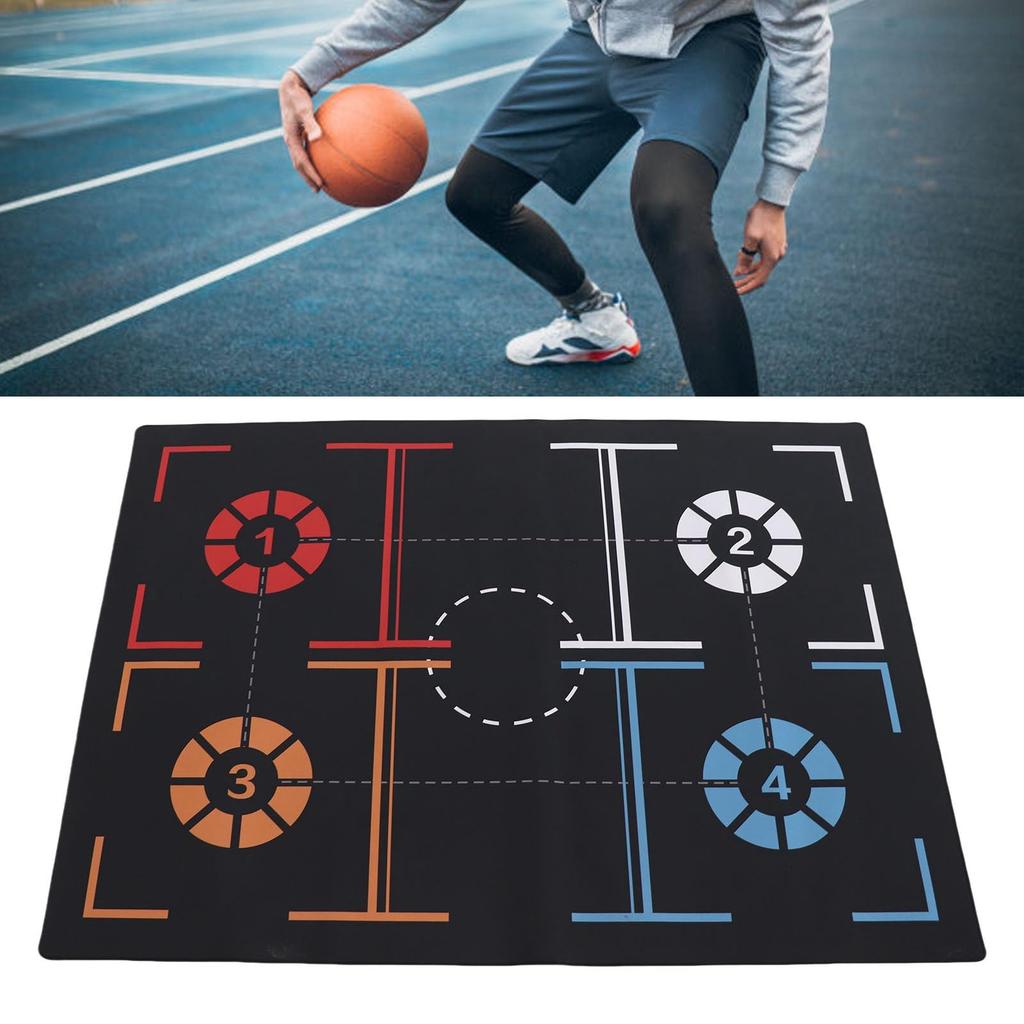 Basketball Practice Rubber Improves Low Home Practice Adult Mat, Comfortable, Quiet, Non-Slip, Material, Skills, Noise, Mat,