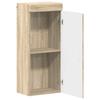 Bathroom Wall Cabinet TULUM Sonoma Oak 37 X 24.5 X 86 Cm
