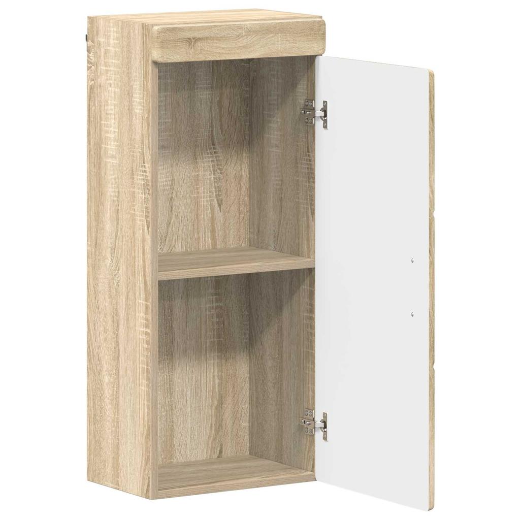 Bathroom Wall Cabinet TULUM Sonoma Oak 37 X 24.5 X 86 Cm