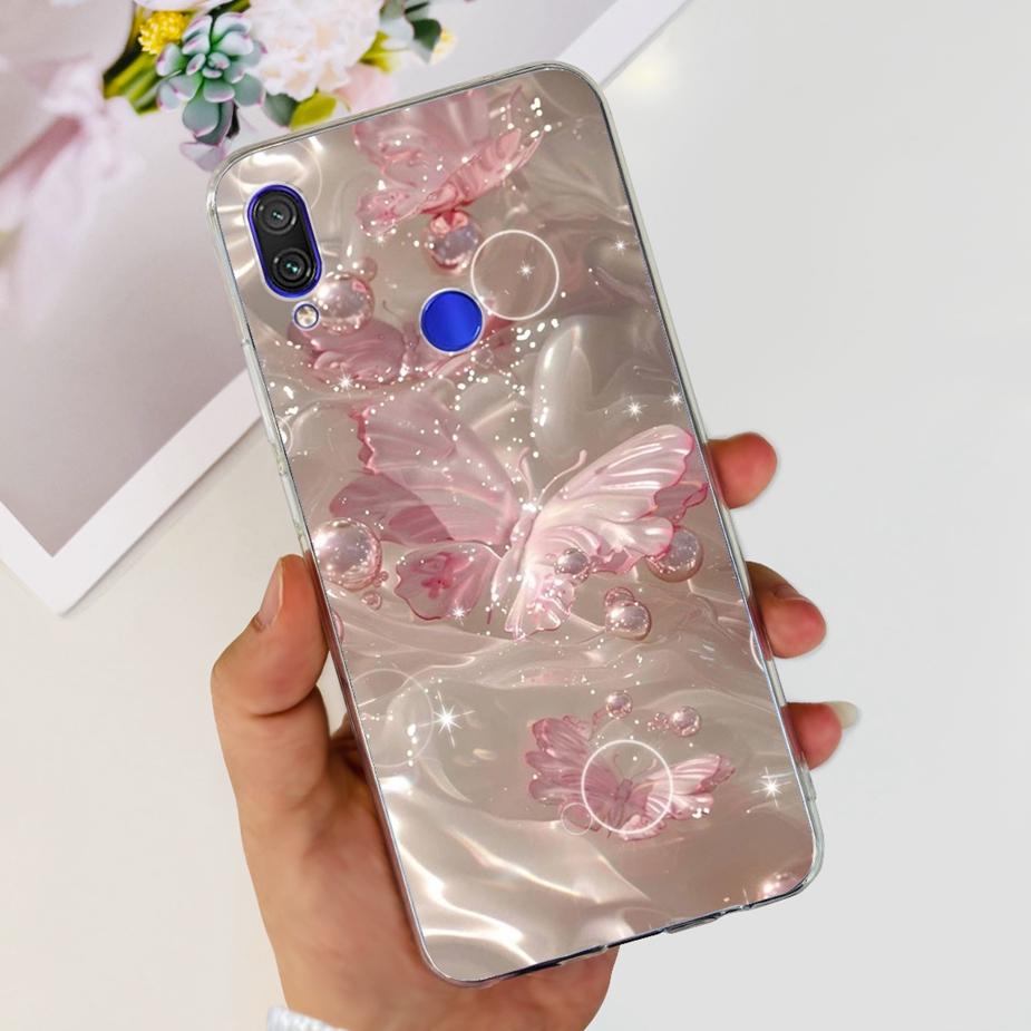 For Xiaomi Redmi Note 7 Pro Case Redmi7 Cute Panda Painted Cover Clear Silicone Soft TPU Phone Case For Redmi 7 Note7 Pro Bumper