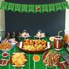 Complete Football Championship Themed Party Supplies Package Includes standard Disposable Tableware For Birthday Game instances