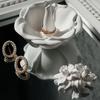 Jewelry Display Frame Creative Plaster Flower Shape Tabletop Ornaments Jewelry Decoration Display Photography Props