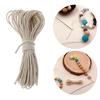 1mm Waxed Cotton Cord Baby Teether Accessories 5m Line For DIY Jewelry Making