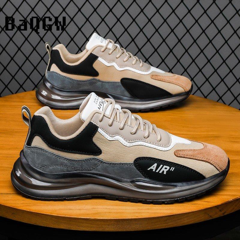 Color Block Mens Shoes Casual Designer Male Sneaker Running Outdoor Platform Sport Fashion Luxury Tenis Leather Trainers Loafers