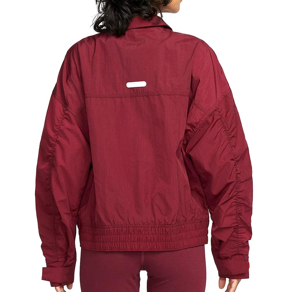 Nike AS W NSW SWSH WVN Jacke Unisex Bordeauxrot DR5621-638