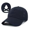 Schnelltrocknende Sonnenschutz-Baseballkappe mit Zopföffnung - Sommer-Sportkappe für Damen, Camping-Wanderkappe, Weihnachtsgeschenk