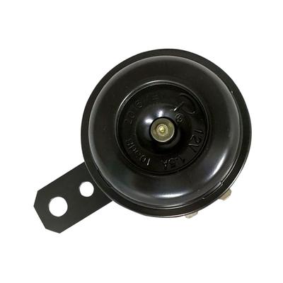 12V Univerzálna sada klaksónu na motocykel Vodotesný Okrúhly Hlasný Elektrický Klaksón Reproduktory Pre Skúter Moped Terénne Bicykel ATV Drop Vzrušenie