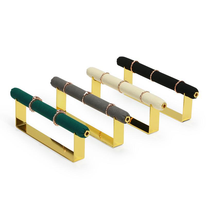 Ring Display Holder Microfiber Jewelry Showcase Stand Live Props Accessories Window Counter Jewelry Display for Jeweler Sellers