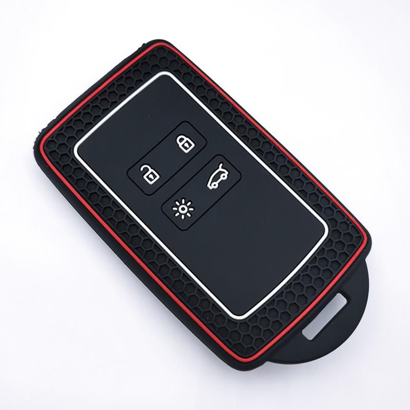 Silicone Key Case Cover For Renault Austral Captur Arkana Koleos Zoe Scenic Dacia Sandero Duster Logan Jogger Kadjar Clio Megane