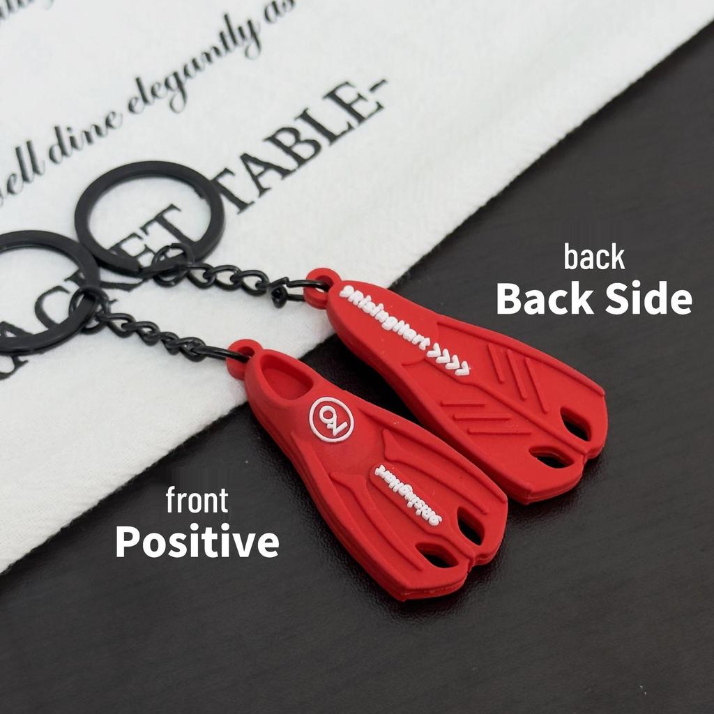 Miu Series Mini Barbell & Dumbbell Plate Keychain Bag Charm