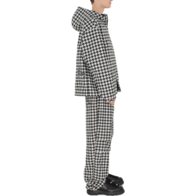 Burberry Houndstooth Trousers Men's 80820331