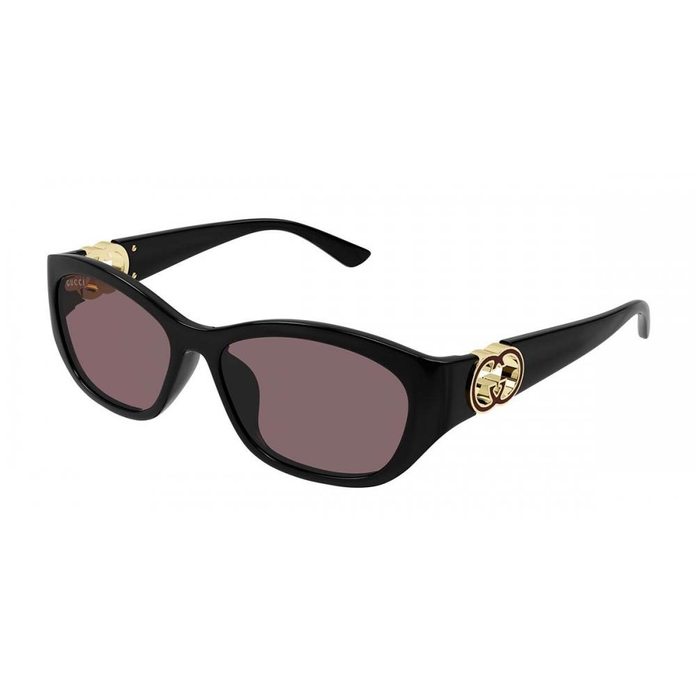 Gucci Gg1826sk Asian Fit 007 Women Sunglasses Black/57-16-140