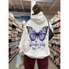 Women's Fashion Letter Hoodie - Long Sleeve, Loose, Warm, Spring/Autumn Sweatshirt