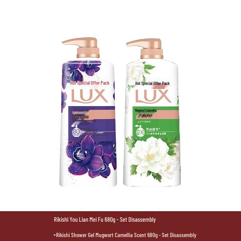 Гель для душа Lux Duo: Очаровательная Лотос и Полынь Камелия
