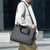 Men's Business Briefcase Large Capacity Handbag Oxford Crossbody Bag Commuter Shoulder Computer Bag