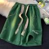 Pantaloncini da Uomo Estivi Larghi Trendy di Marca Sottili Versatili Pantaloni a Cinque Punti Casual Basket Sport High Street Pantaloni Grandi