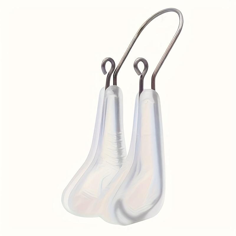 Transparent Silicone Nose Clip for Nose Lift Ergonomic, Nostril Shaper for Tall and Small Noses Silicone for Comfortable Daily Use, Nose Jewelry